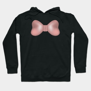 Pink Bow Art Hoodie